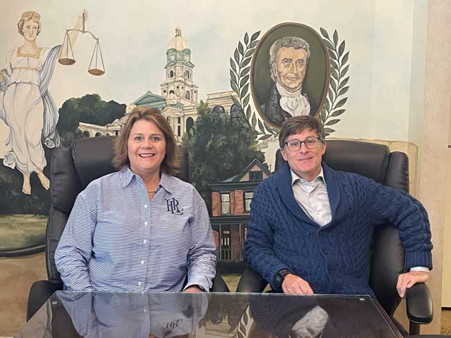 Photo of attorneys Neil R. Bouchillon and Amy C. Crossan
